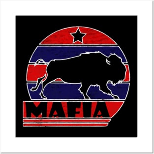 mafia bull star Posters and Art